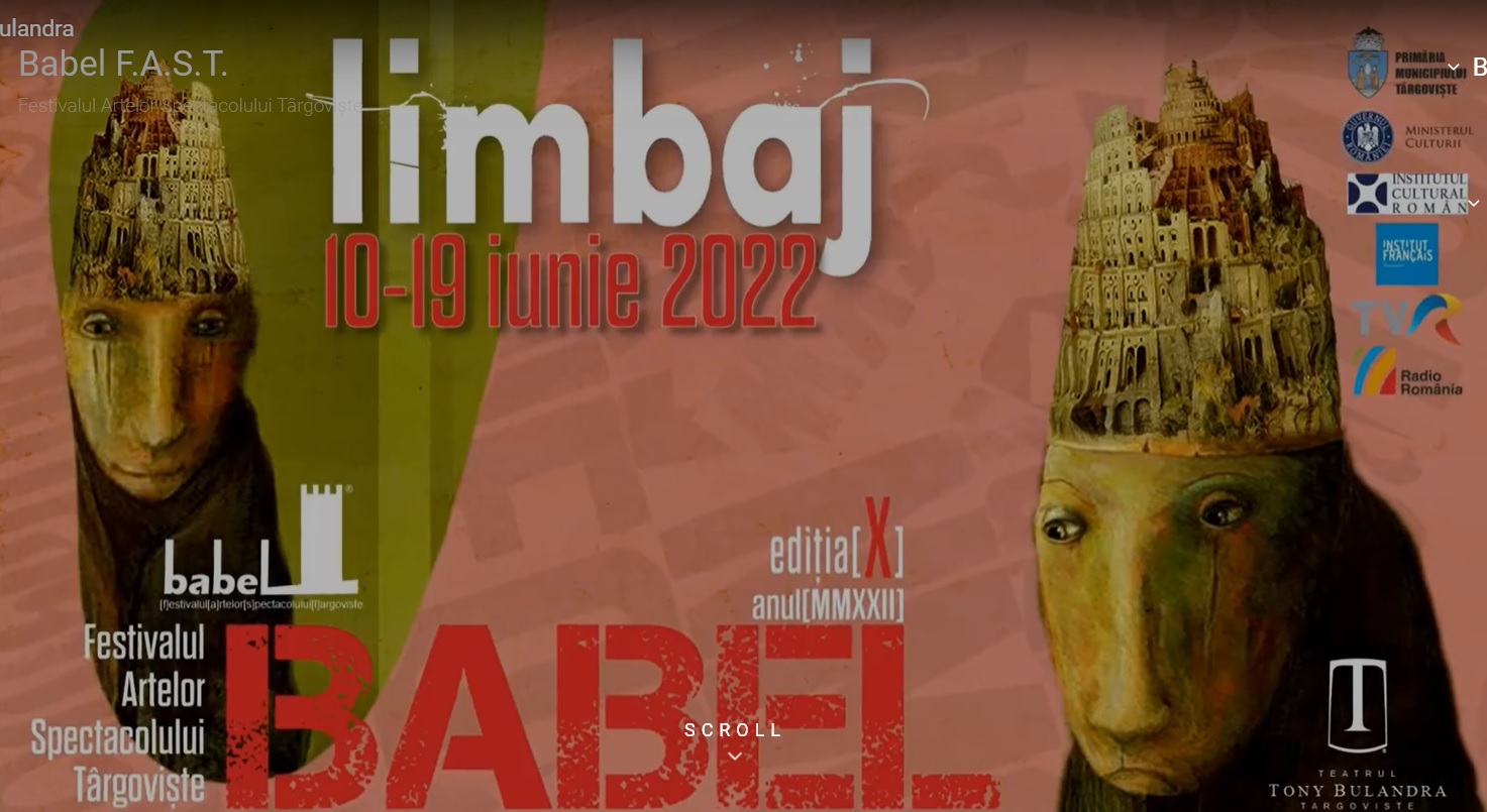 You are currently viewing A 10-a ediție BABEL F.A.S.T, la Târgoviște! Tema ediției este Limbaj.