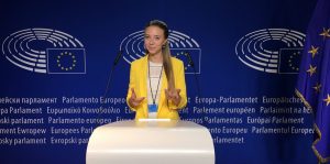 Read more about the article Teodora Ursu, de la Valahia, direct în Parlamentul European. „Motivația mea sunt oamenii!”