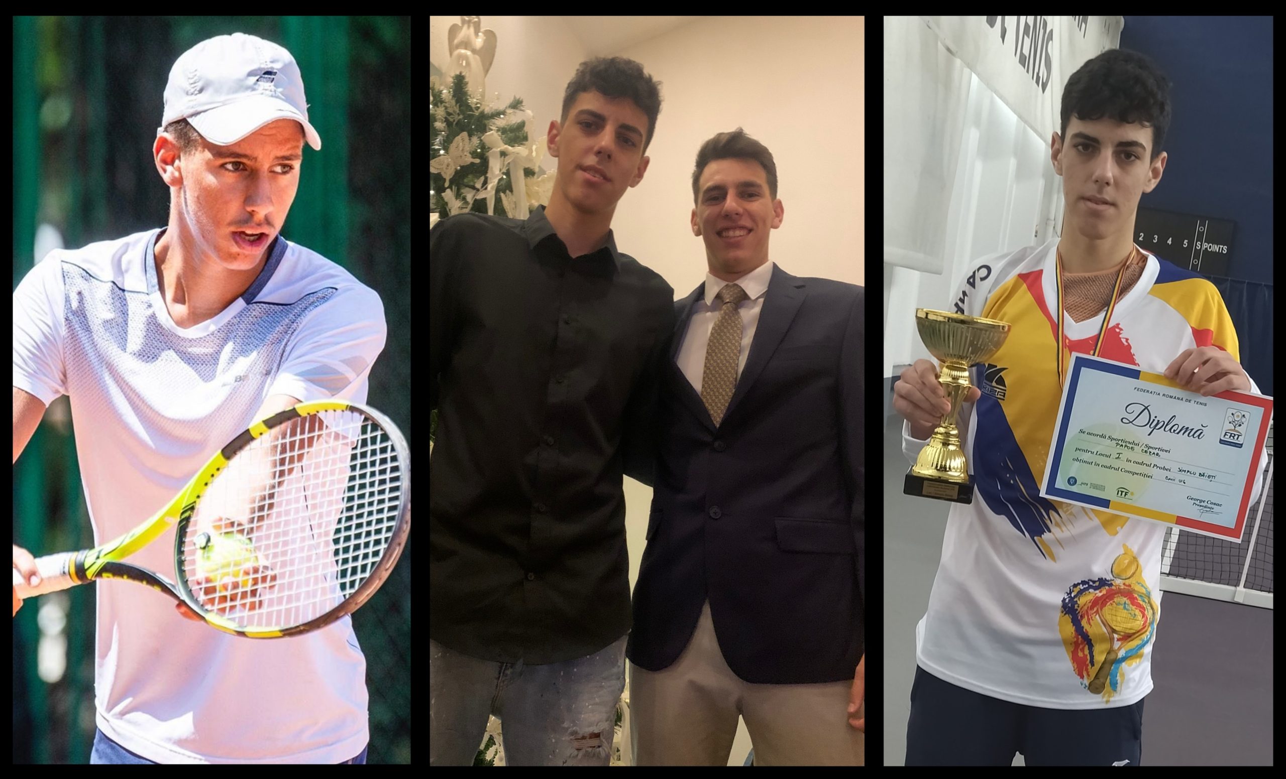 You are currently viewing Campioni naționali, Radu și Cezar Papoe sunt speranțe ale tenisului românesc