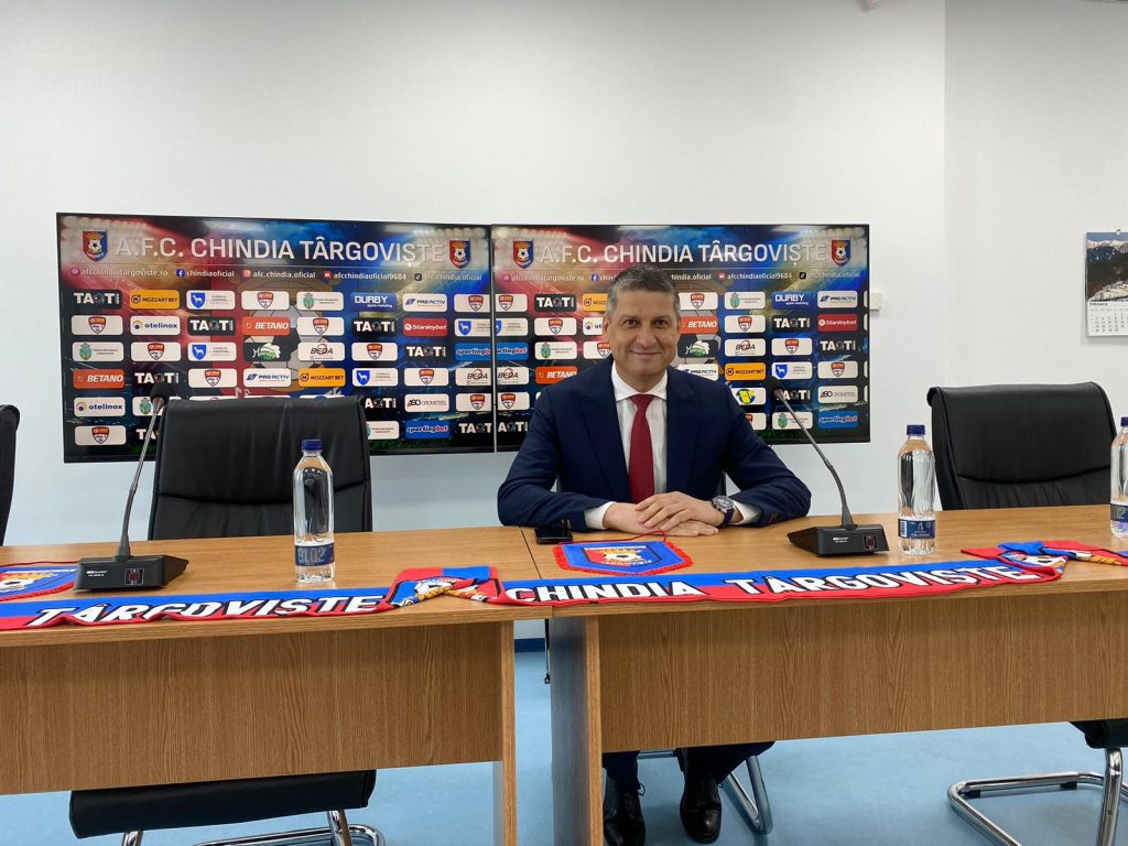 Prima declarație oficială a noului Președinte AFC Chindia Târgoviște, Gabriel Boriga