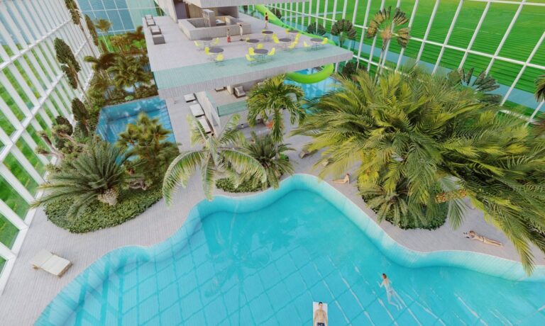 Read more about the article Un Aqua Park interior va fi construit cu fonduri europene în imediata apropiere a Complexului Turistic de Natație Târgoviște