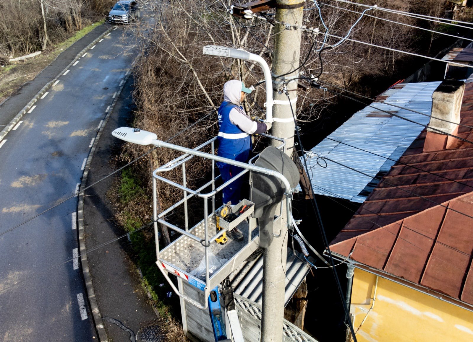 You are currently viewing A început modernizarea iluminatului public în Titu!