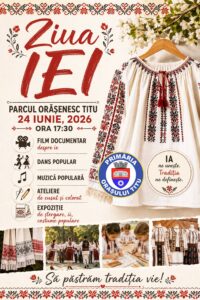 Read more about the article Titu marchează Ziua Universală a Iei printr-un program cultural diversificat