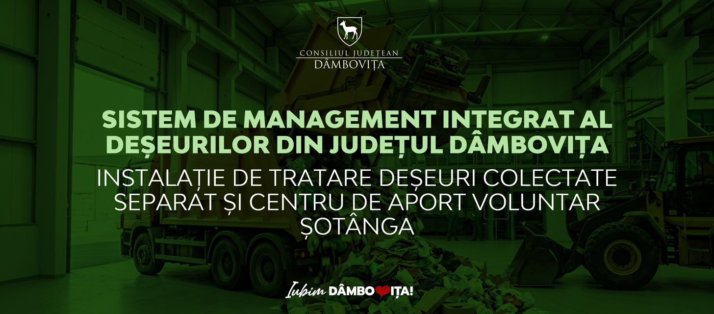 You are currently viewing Daniel Stan: Târgoviștea beneficiază de o soluție istorică pentru gestionarea deșeurilor