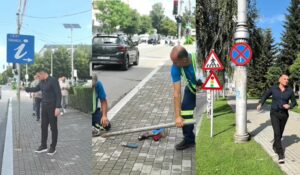 Read more about the article Primarul Stan dă jos pădurea de stâlpi din Târgoviște: peste 100 de stâlpi inutili, eliminați în primele două zile